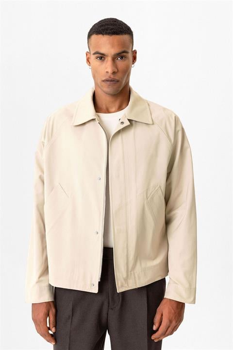 Crop Fit Spring Men's Coat