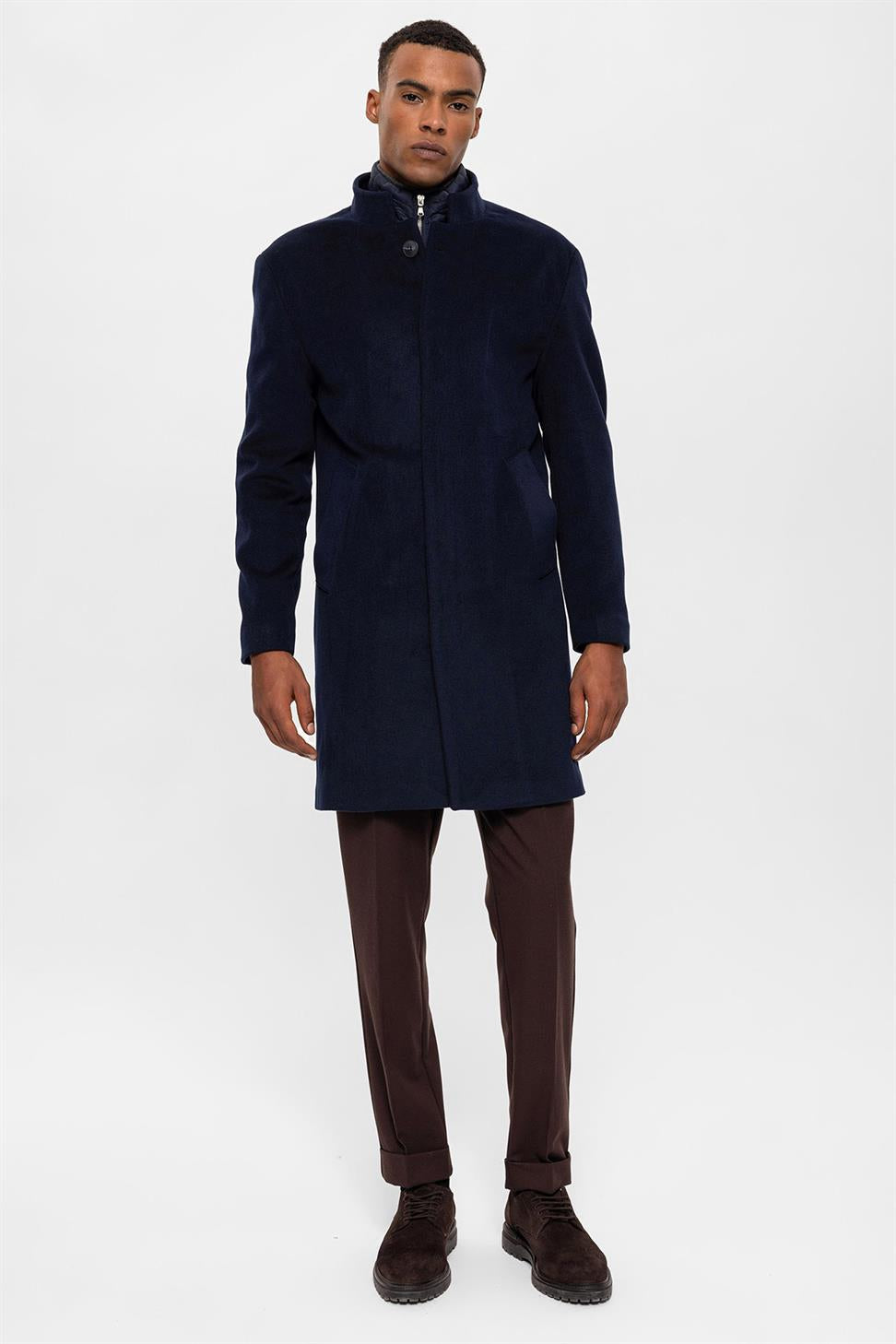 Montecarlo Hidden Button Coat