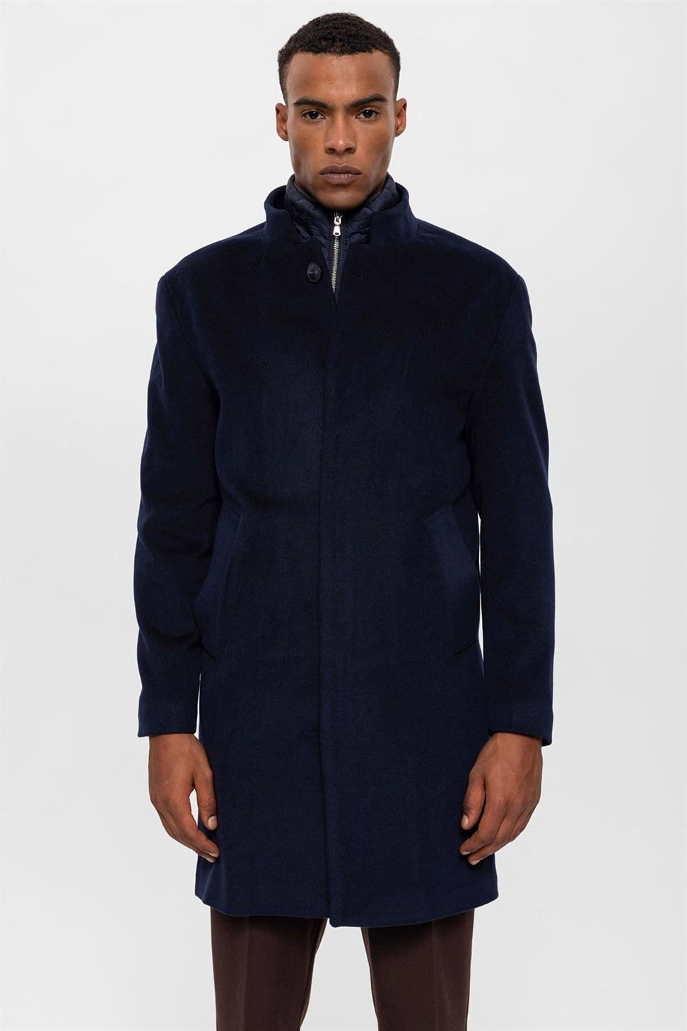 Montecarlo Hidden Button Coat