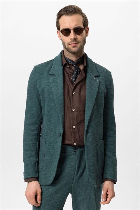 Textured Unlined Men's Jacket