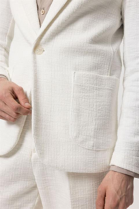 Textured Unlined Men's Jacket