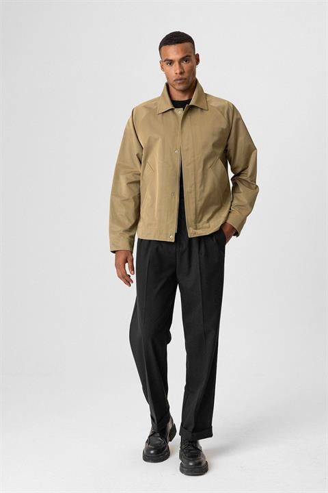 Crop Fit Spring Men's Coat