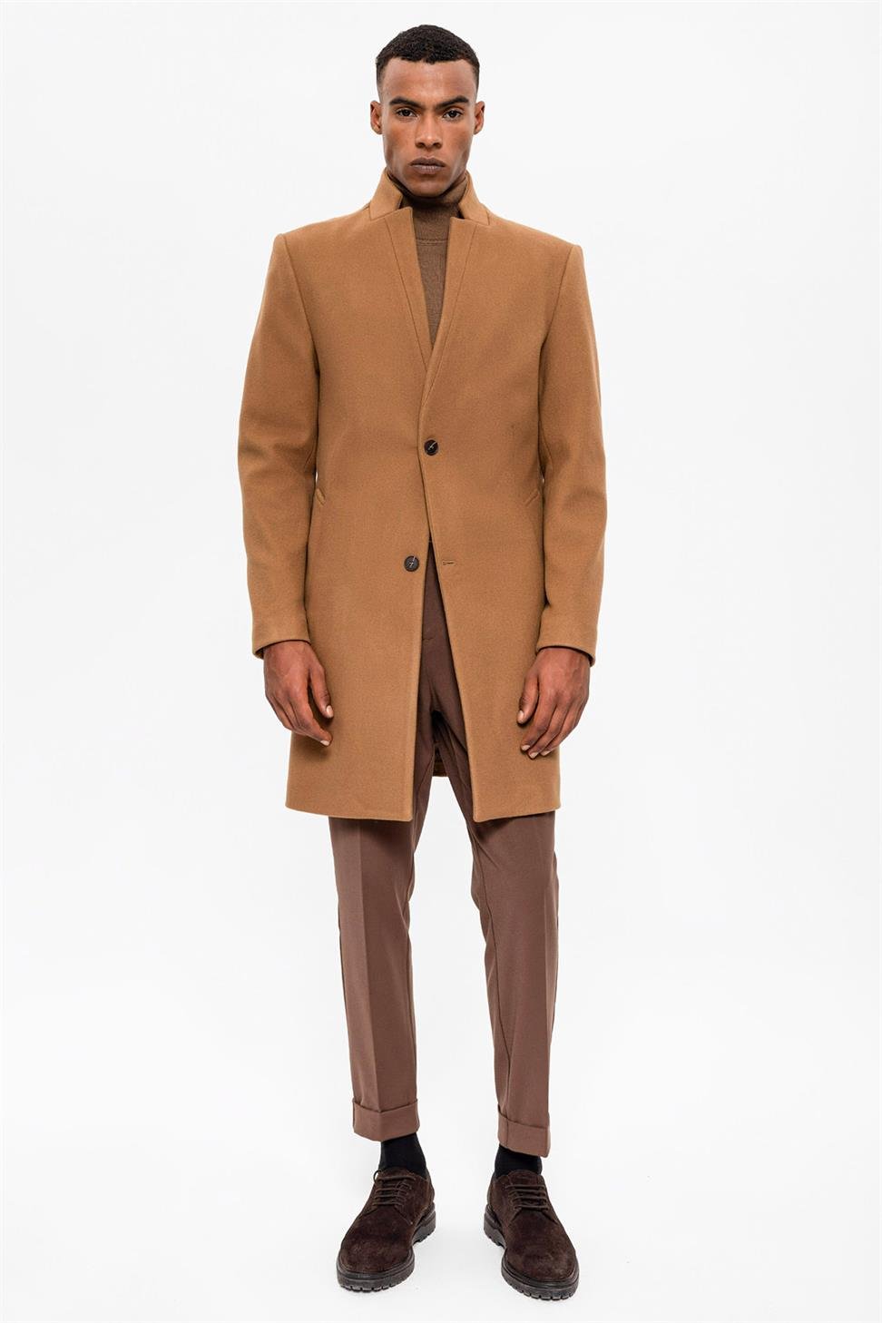 Judge Collar Men's Coat