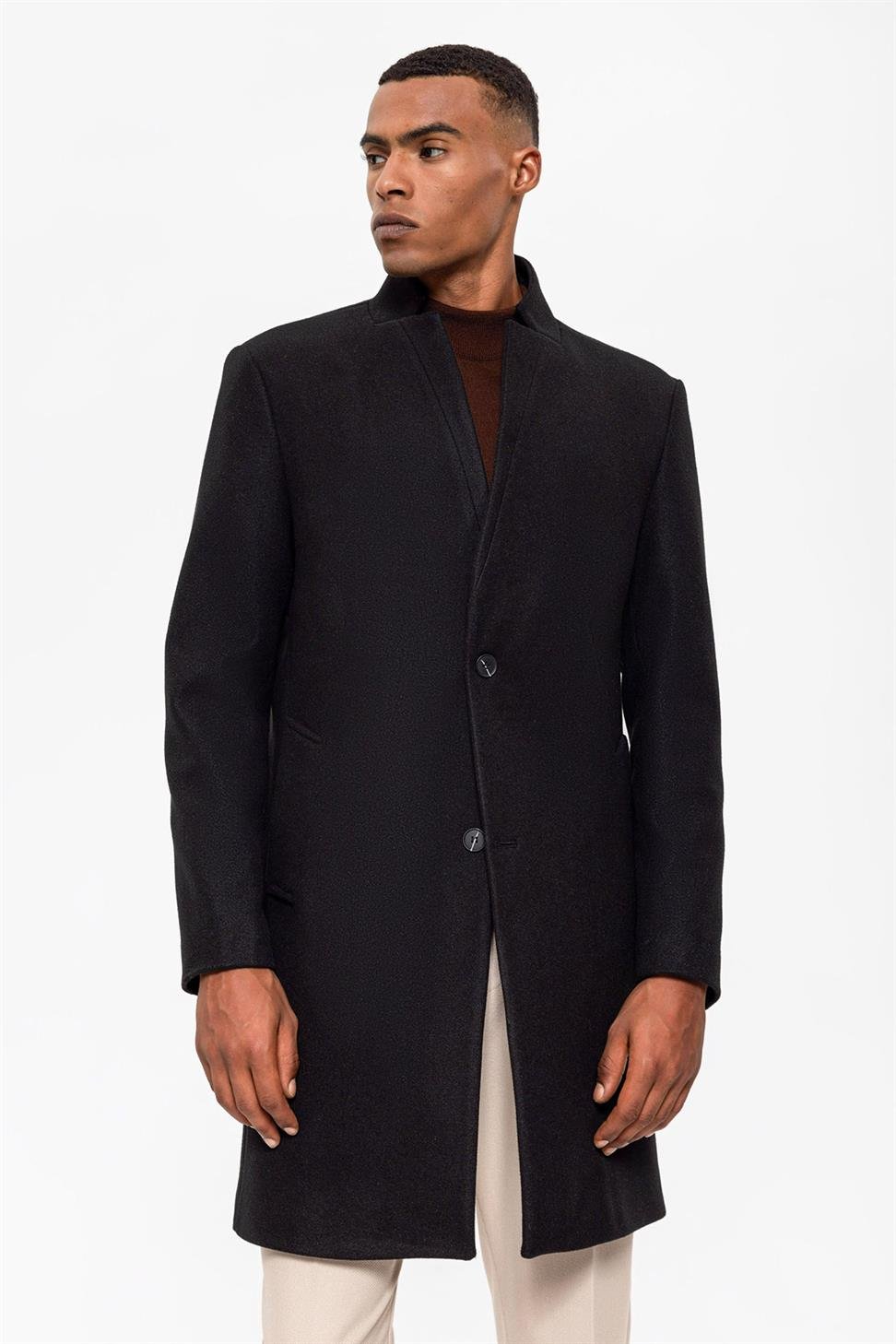 Judge Collar Men's Coat