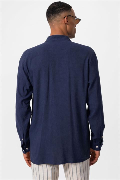 Judge Collar Long Sleeve Men's Shirt