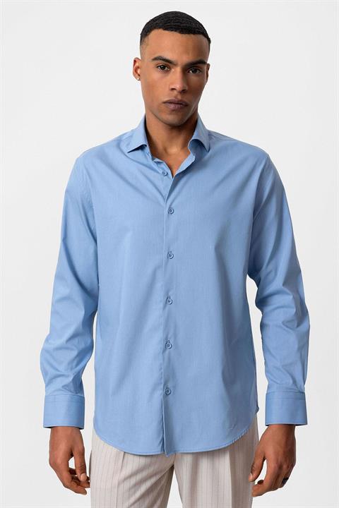 Slim Fit Classic Men's Shirt