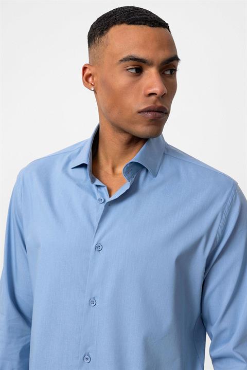 Slim Fit Classic Men's Shirt