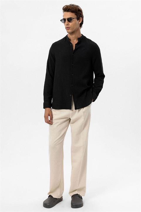 Judge Collar Woven Men's Shirt