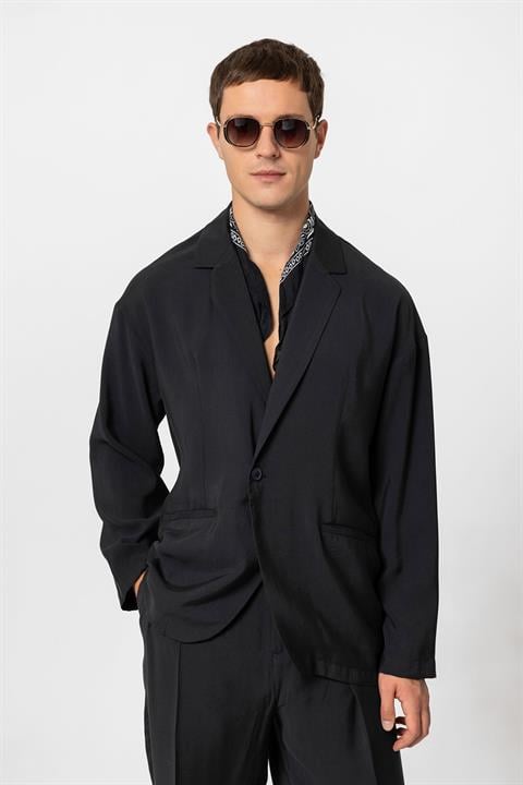 Oversized Unlined Men's Blazer Jacket