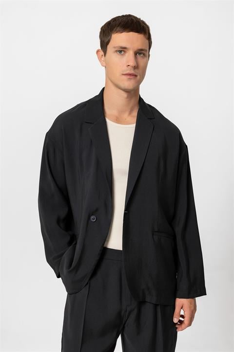 Oversized Unlined Men's Blazer Jacket