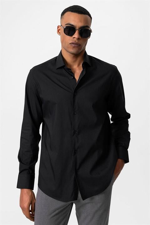 Slim Fit Classic Men's Shirt