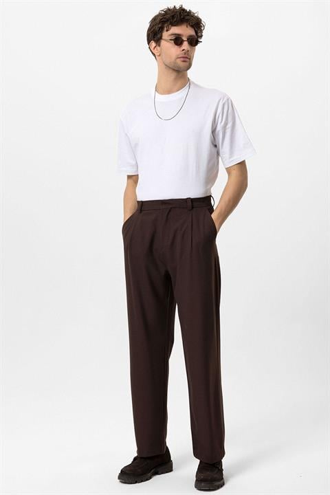 High Waist Baggy Men's Trousers